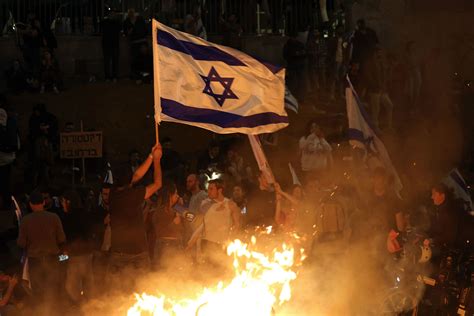 Protests erupt after Netanyahu fires defense chief